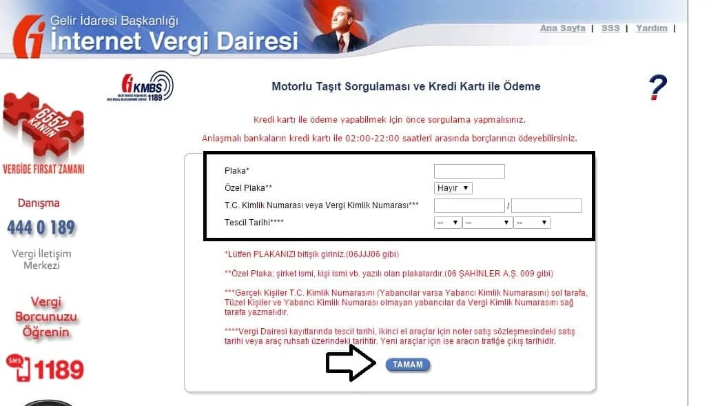 trafik borc1