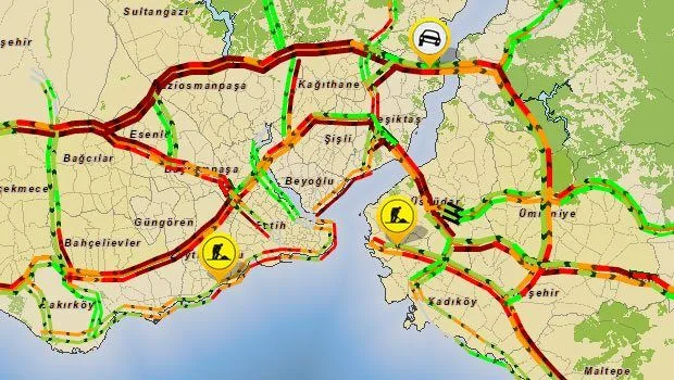 İstanbul İBB Trafik Durumu