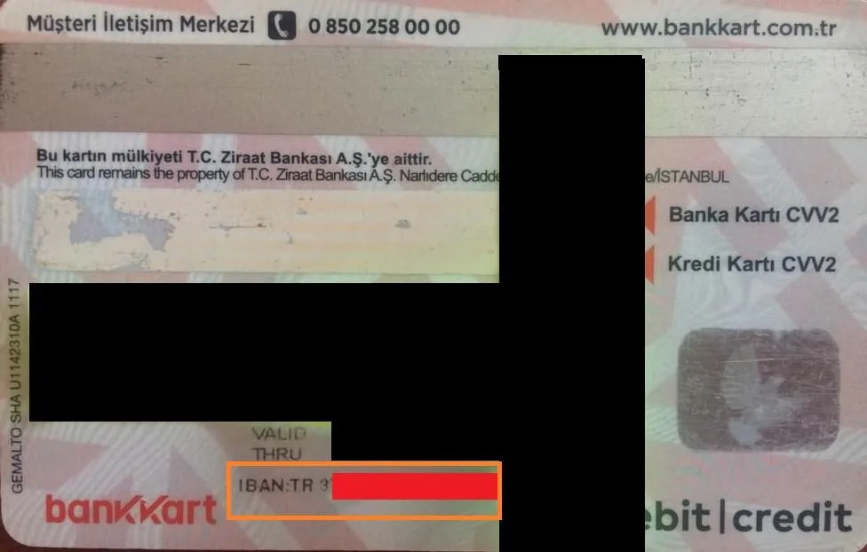 Ziraat Bankası IBAN Numarası Öğrenme