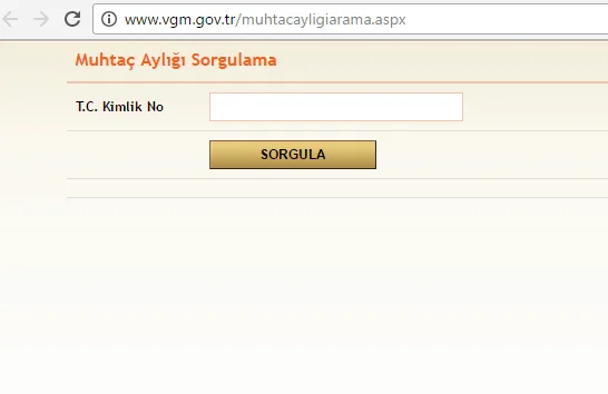Emekli Sandığı 65 Yaş Aylığı Sorgulama