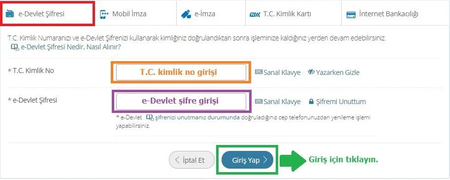 E-Devlet Çalışma İzin (Muhafiyet) Belgesi Nasıl Alınır? 7