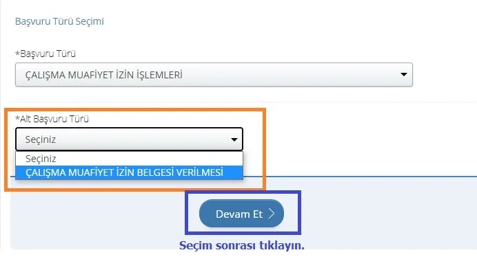 E-Devlet Çalışma İzin (Muhafiyet) Belgesi Nasıl Alınır? 10