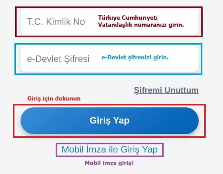 E-Devlet Çalışma İzin (Muhafiyet) Belgesi Nasıl Alınır? 2