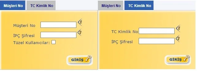 PTT Online İşlemler