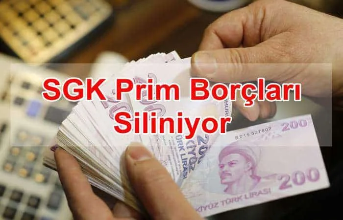 SGK Prim Borçları Siliniyor