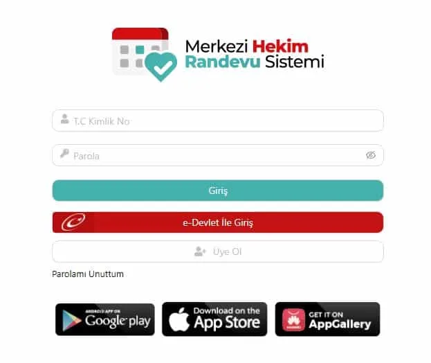 MHRS Antalya Kaş Devlet Hastanesi Randevu Alma