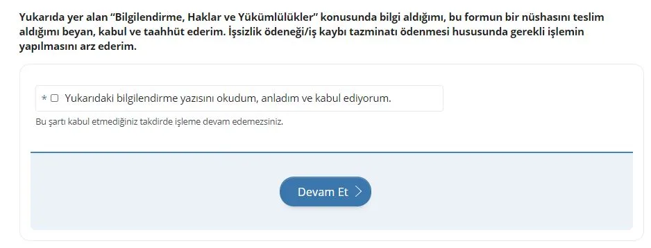 E-Devlet Üzerinden İŞKUR İşsizlik Maaşı Başvurusu