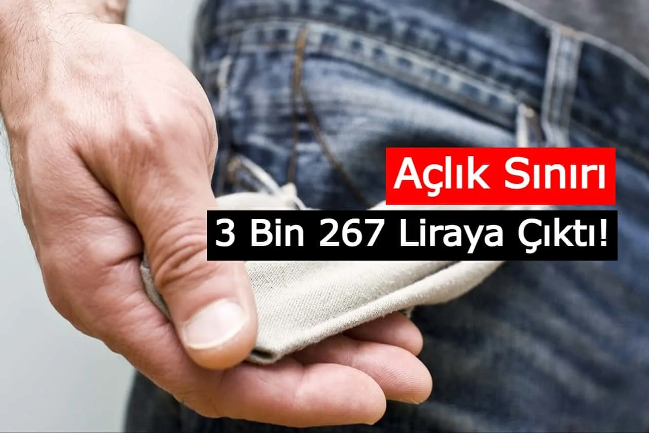 2021 Ocak Ayında Açlık Sınırı 3 Bin 267 Liraya Çıktı!