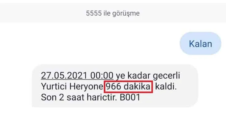 Online Türk Telekom Faturasız Hat Paketi Sorgula 3