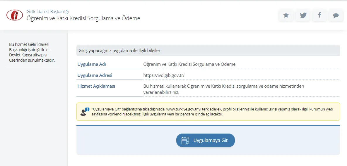 e-devlet kyk sorgulama ekranı