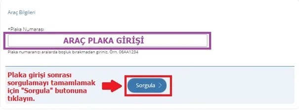 E-Devlet Araç Kasko ve Sigorta Sorgulama 3
