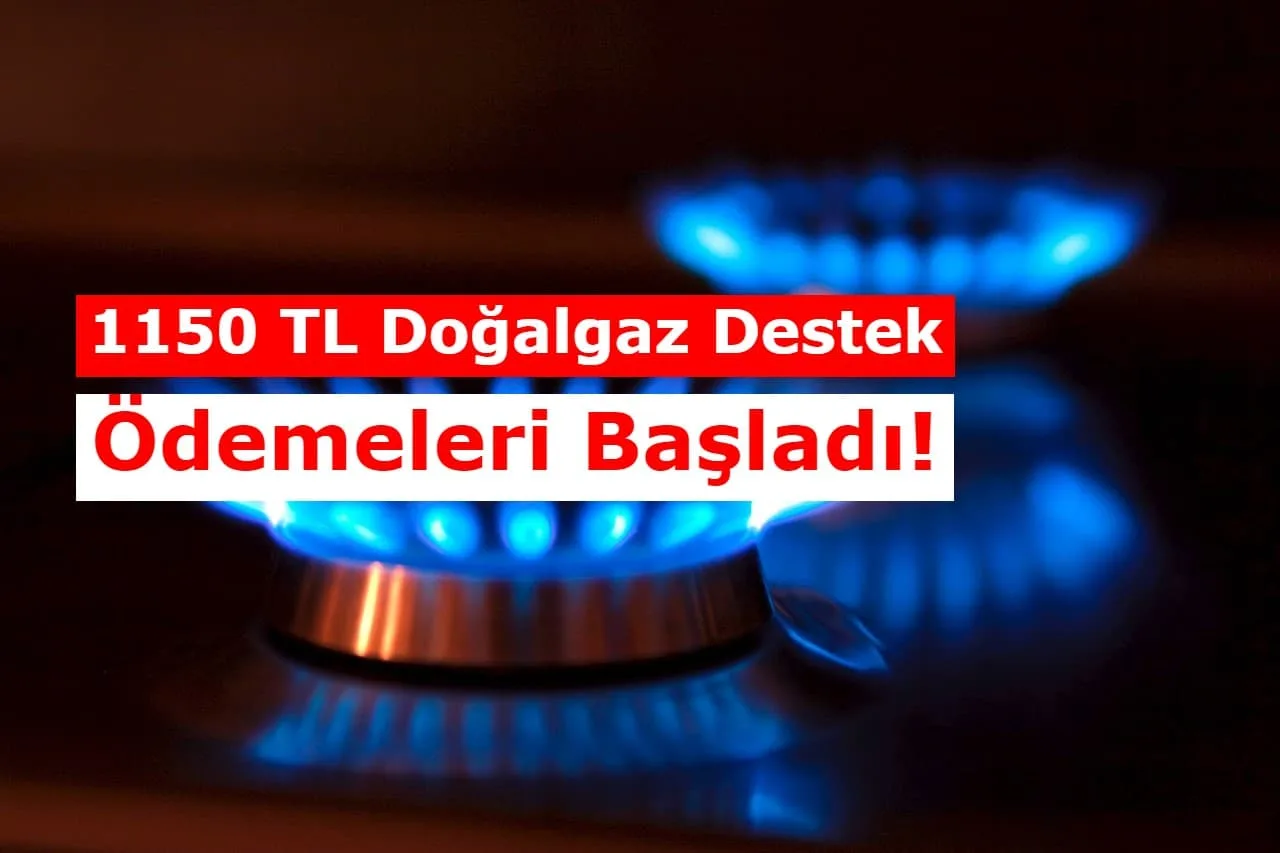 Doğalgaz Desteği Başladı! Ödemeler Hesaba Ne Zaman Yatacak?
