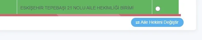 aile hekimi seçim onaylama