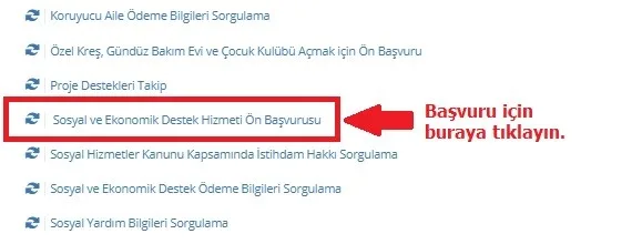 Aile Destek Programı Başvuru Şartları 3