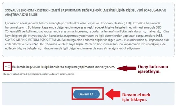 Aile Destek Programı Başvuru Şartları 6