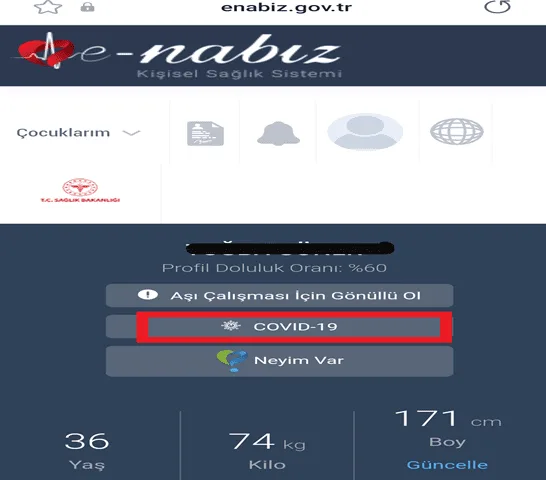 e-devlet aşı sorgulama covid-19