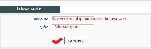 ukd itiraz takibi