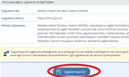 MHRS Randevu Alma ve Sorgulama Ekranı 12