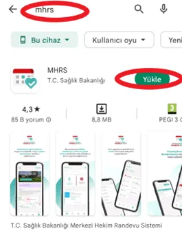 MHRS Randevu Alma ve Sorgulama Ekranı 13