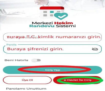 MHRS Randevu Alma ve Sorgulama Ekranı 14