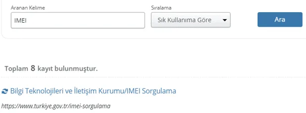 Yurtdışı Telefon Kayıt İşlemleri E-Devlet 7