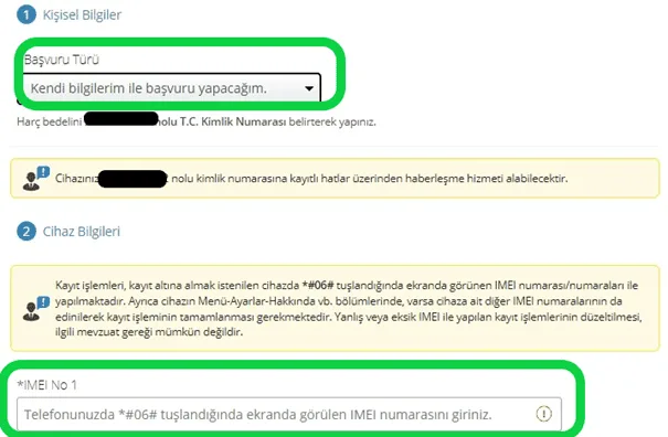 Yurtdışı Telefon Kayıt İşlemleri E-Devlet 3