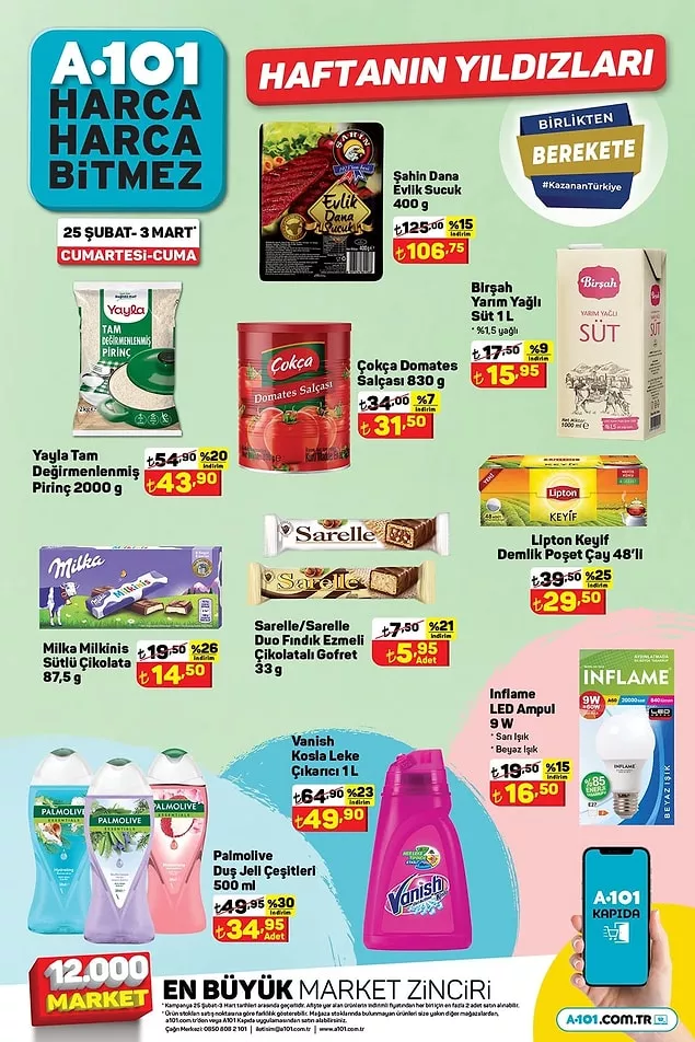 İndirim Günleri Başlıyor! 27 - 5 Mart A101, BİM ve ŞOK Aktüel Ürünler Kataloğu Yayınlandı