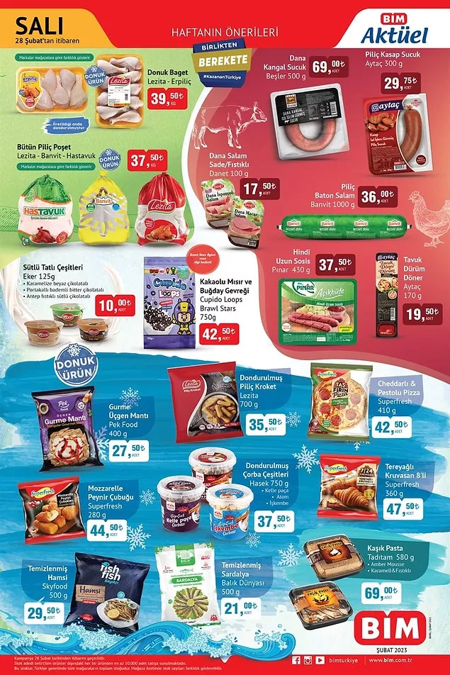 İndirim Günleri Başlıyor! 27 - 5 Mart A101, BİM ve ŞOK Aktüel Ürünler Kataloğu Yayınlandı 12