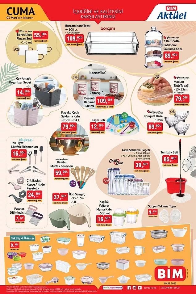 İndirim Günleri Başlıyor! 27 - 5 Mart A101, BİM ve ŞOK Aktüel Ürünler Kataloğu Yayınlandı 15