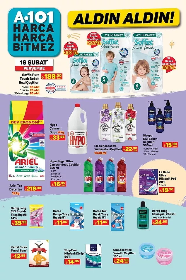 A101, BİM ve ŞOK 11 - 19 Şubat İndirim Günleri Başlıyor! Listede Neler Var? 11