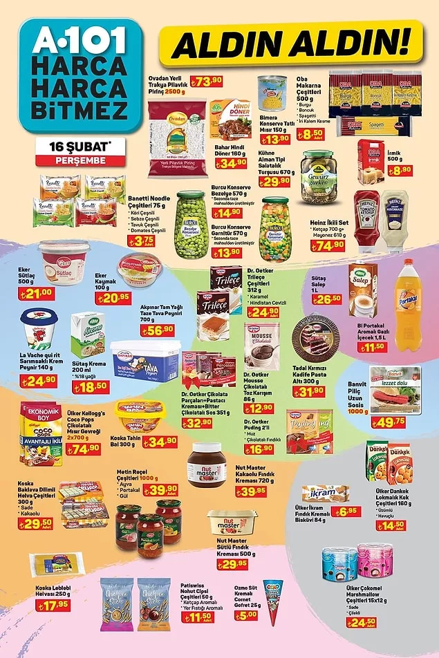 A101, BİM ve ŞOK 11 - 19 Şubat İndirim Günleri Başlıyor! Listede Neler Var? 12