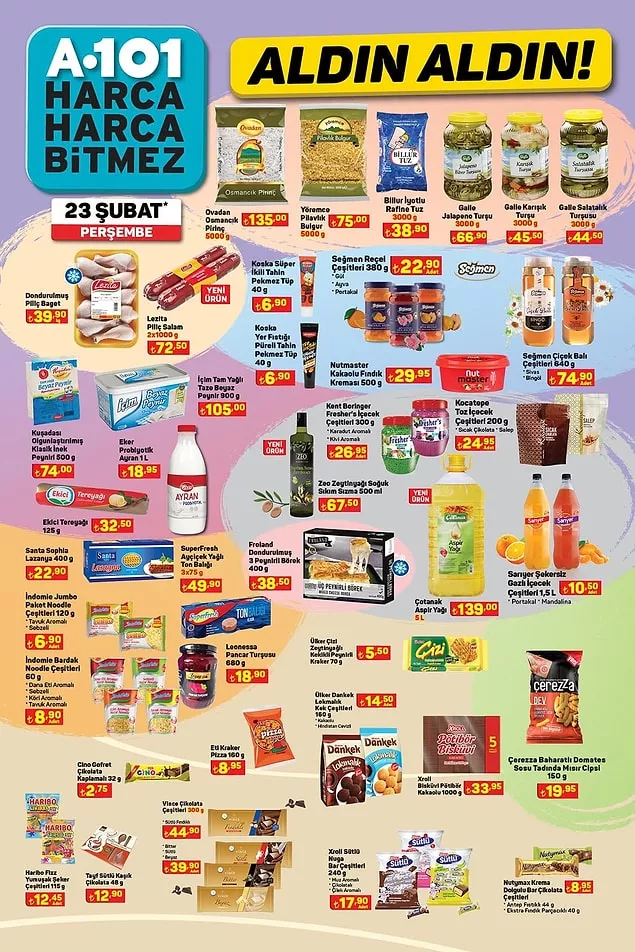 İndirim Günleri Başlıyor! 18-25 Şubat 101, BİM ve ŞOK Marketlerin Aktüel Ürün Listesi 11