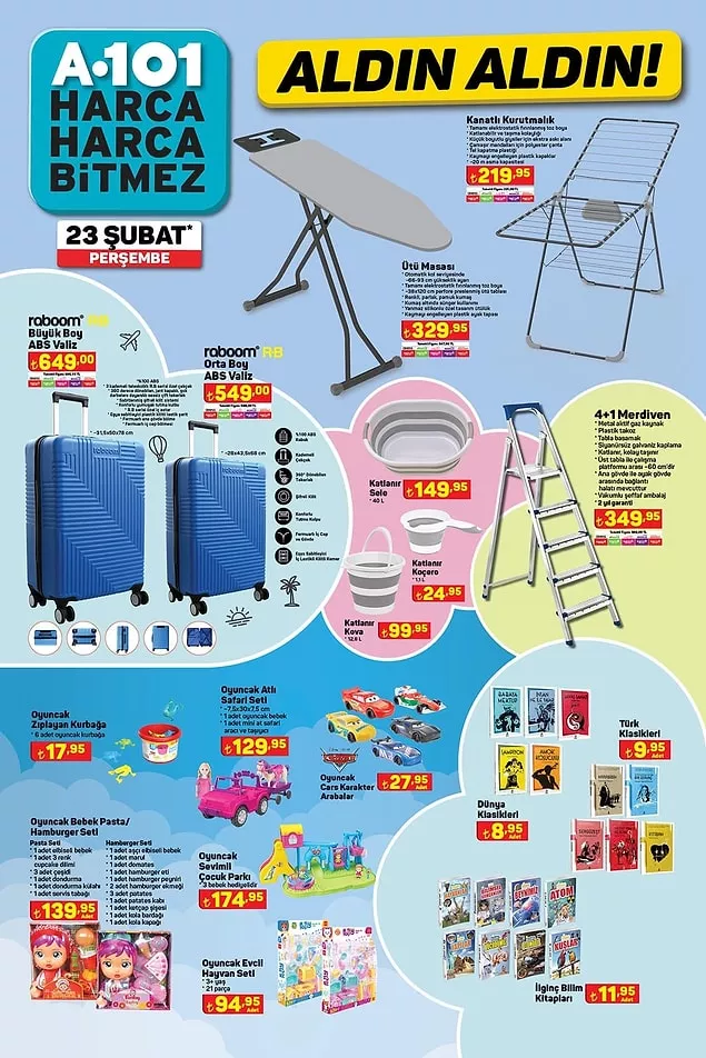 İndirim Günleri Başlıyor! 18-25 Şubat 101, BİM ve ŞOK Marketlerin Aktüel Ürün Listesi 8