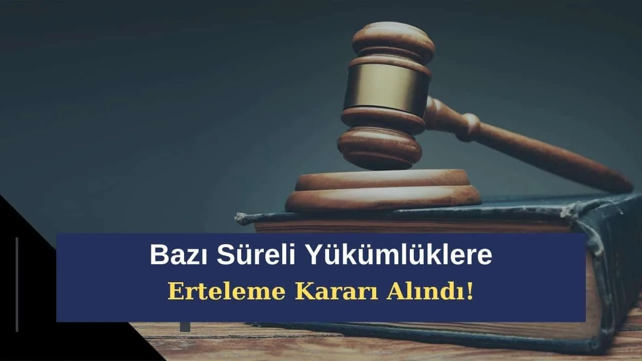 Resmi Gazete'de Resmen Yayımlandı! O Piyasalarda Bazı Süreli Yükümlüklere Erteleme Kararı Alındı!
