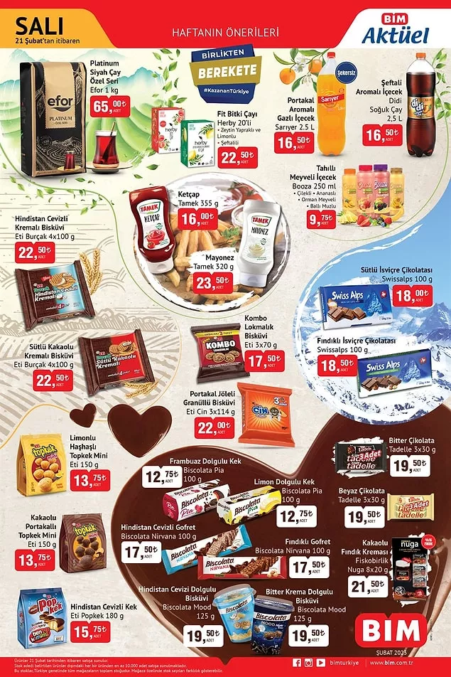 İndirim Günleri Başlıyor! 18-25 Şubat 101, BİM ve ŞOK Marketlerin Aktüel Ürün Listesi 13