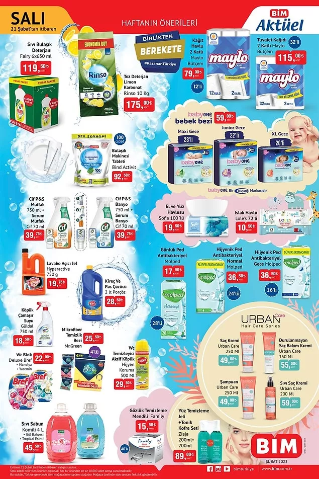 İndirim Günleri Başlıyor! 18-25 Şubat 101, BİM ve ŞOK Marketlerin Aktüel Ürün Listesi 14