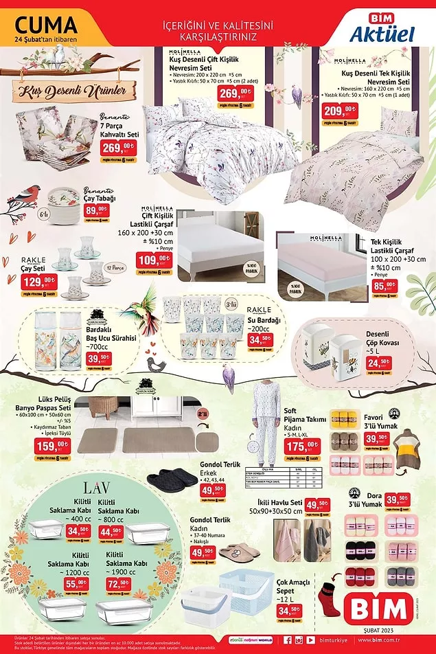 İndirim Günleri Başlıyor! 18-25 Şubat 101, BİM ve ŞOK Marketlerin Aktüel Ürün Listesi 16