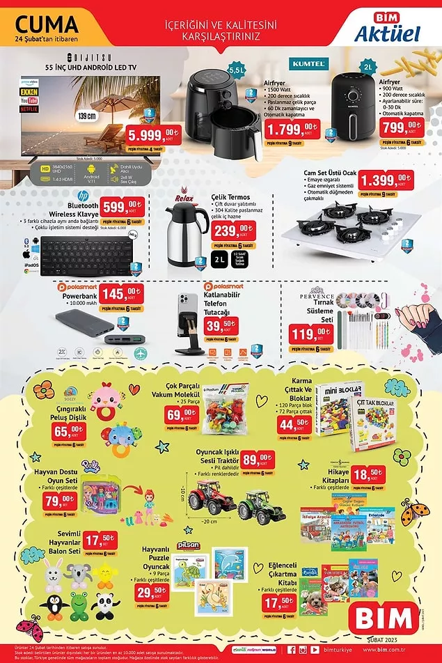 İndirim Günleri Başlıyor! 18-25 Şubat 101, BİM ve ŞOK Marketlerin Aktüel Ürün Listesi 17