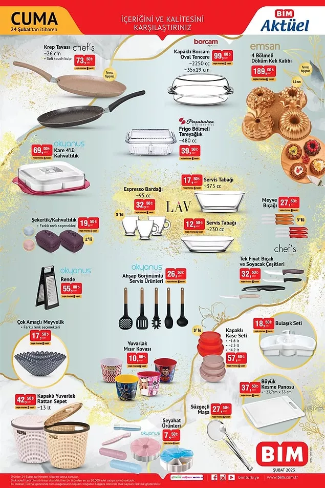 İndirim Günleri Başlıyor! 18-25 Şubat 101, BİM ve ŞOK Marketlerin Aktüel Ürün Listesi 18