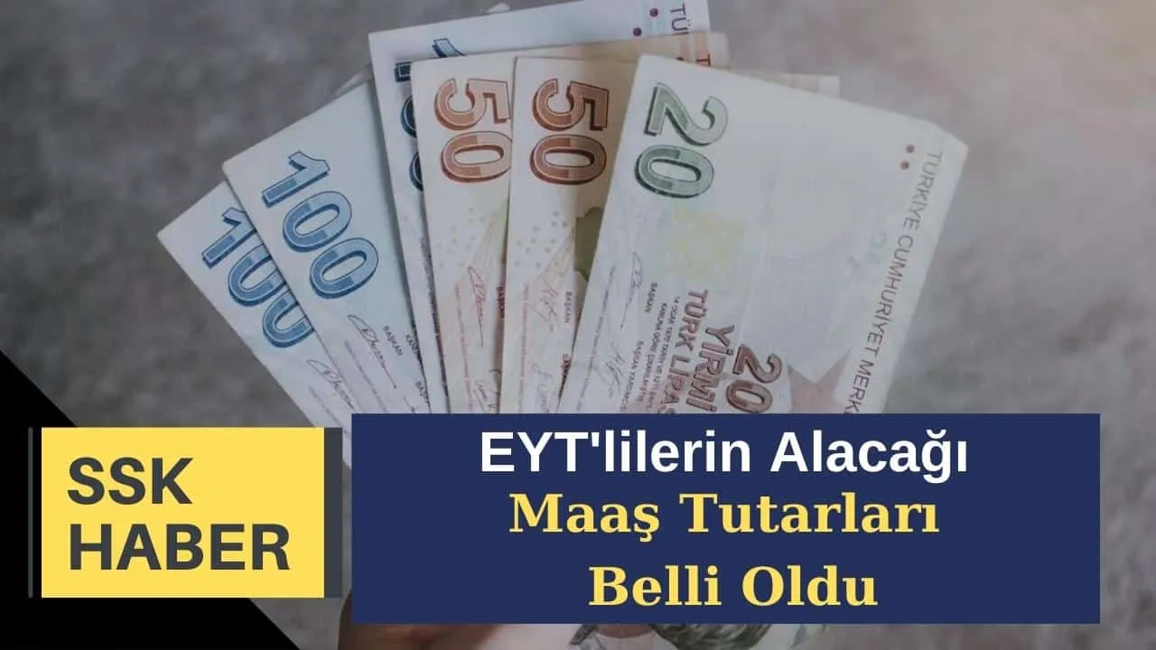 EYT'lilerin Alacağı Ortalama Maaş Tutarları Belli Oldu