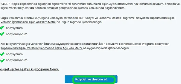 İBB Kara Kış Destek Paketi Başvuru Şartları 3