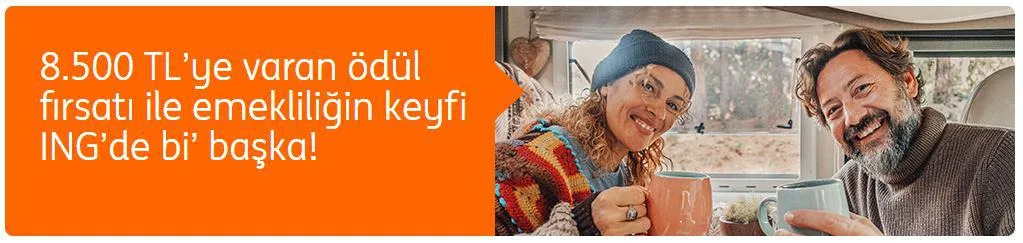 ING Bank Emekli Promosyon Ödemelerini 8.500 TL'ye Kadar Çıkarttı