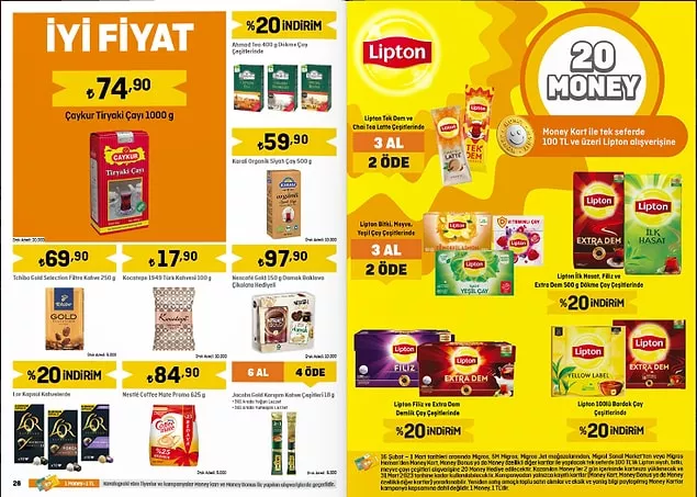 Migros'tan Büyük İndirim! 1 Mart'a Kadar Geçerli Migroskop İndirim Kataloğu 13