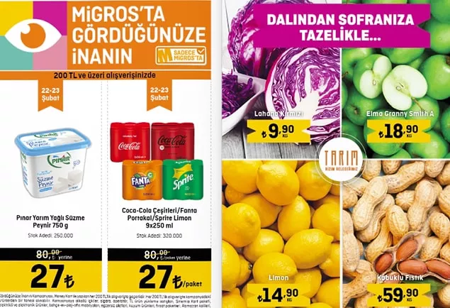 Migros'tan Büyük İndirim! 1 Mart'a Kadar Geçerli Migroskop İndirim Kataloğu 3