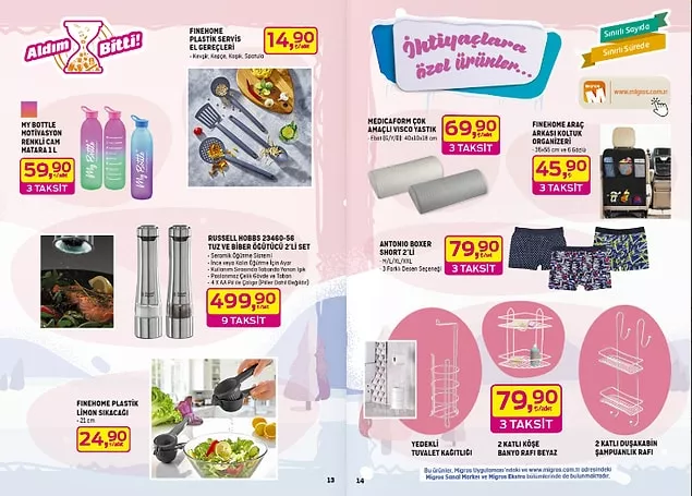 Migros'tan Büyük İndirim! 1 Mart'a Kadar Geçerli Migroskop İndirim Kataloğu 32
