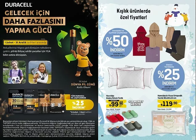 Migros'tan Büyük İndirim! 1 Mart'a Kadar Geçerli Migroskop İndirim Kataloğu 37