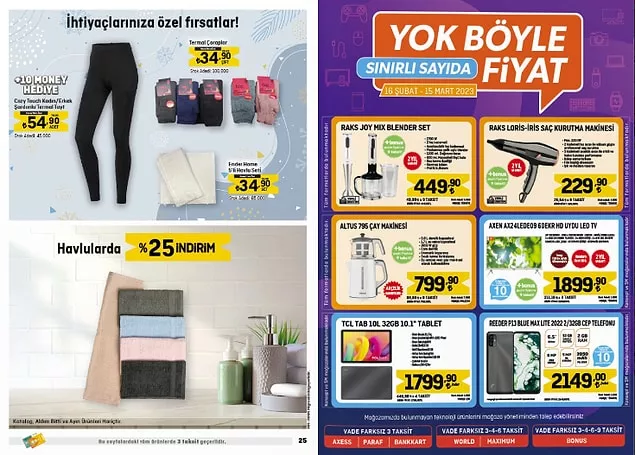 Migros'tan Büyük İndirim! 1 Mart'a Kadar Geçerli Migroskop İndirim Kataloğu 38