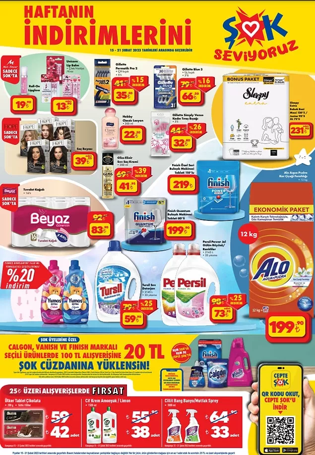 ŞOK'ta Büyük İndirim! 15-21 Şubat 2023 Kataloğu Yayınlandı 4