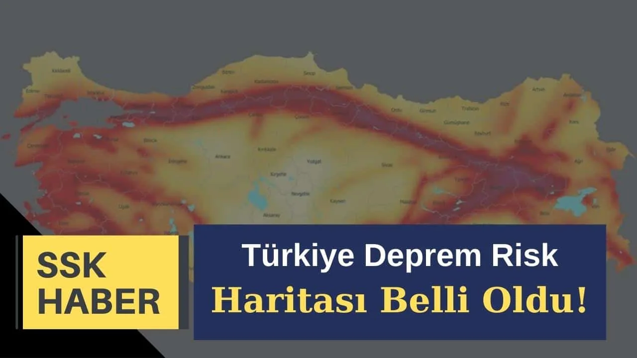 Türkiye Deprem Risk Haritası Belli Oldu! Doğu Anadolu Fay Hattı Nereden Geçiyor