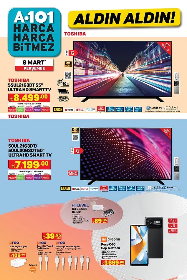 9 Mart 2023'de A101'e Elektrikli Katlanabilir Bisiklet Geliyor! Aldın Aldın Kataloğu